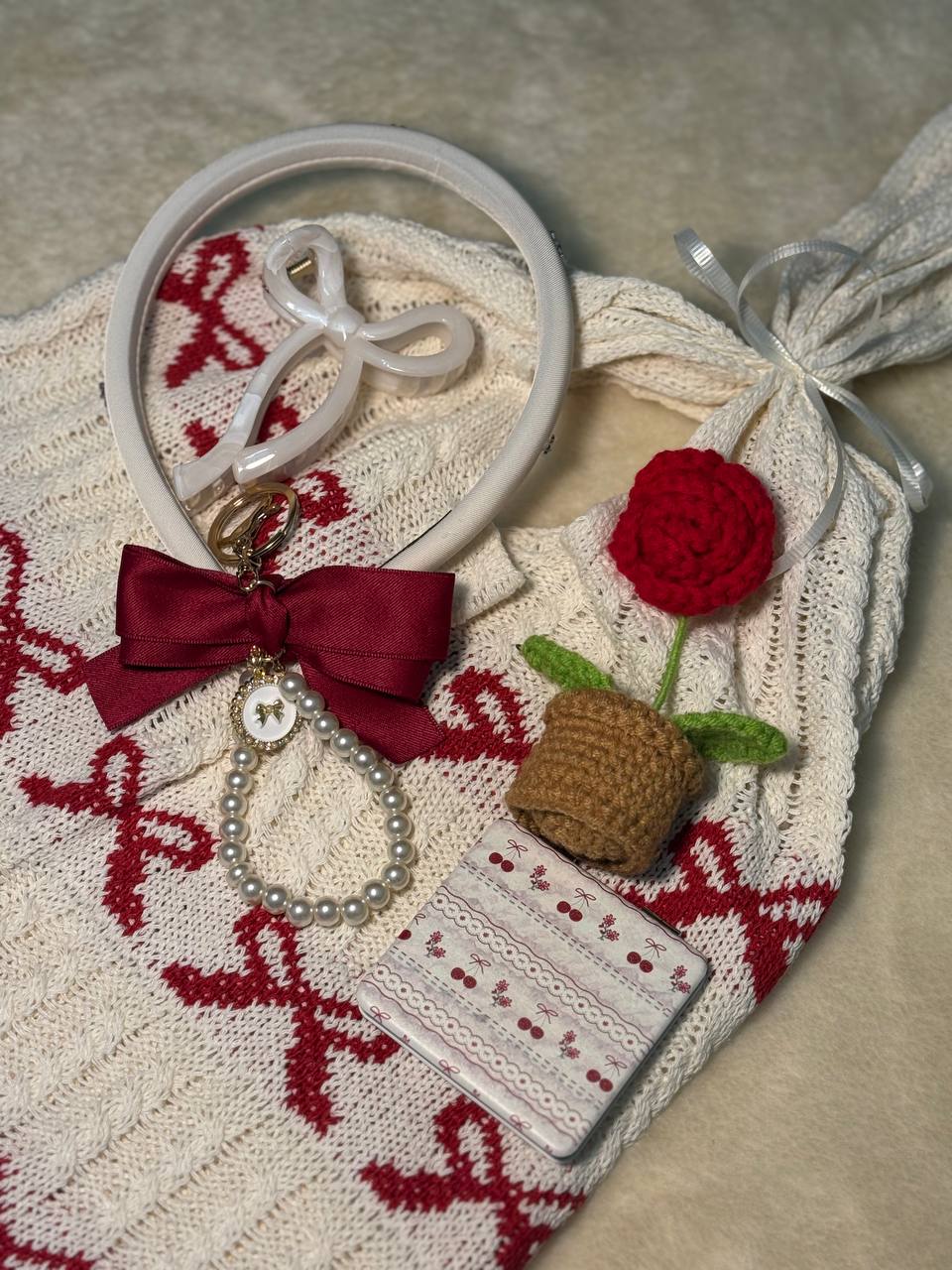 مكس هداية لون احمر