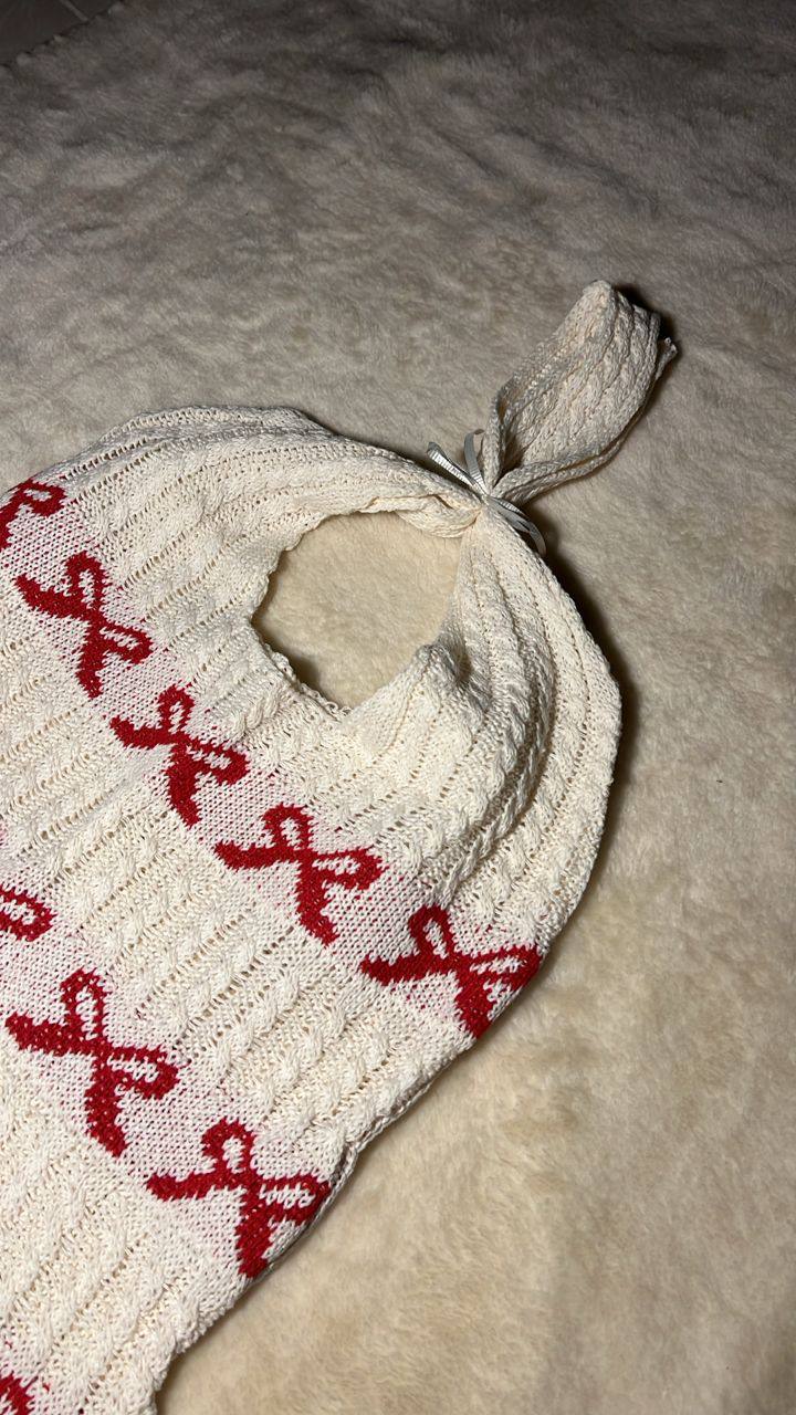 شنطة فيونكة احمر